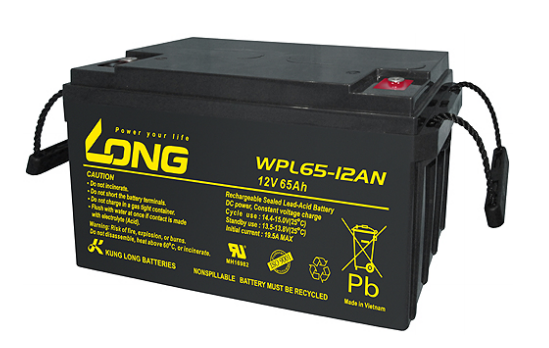 广隆蓄电池WPL65-12AN